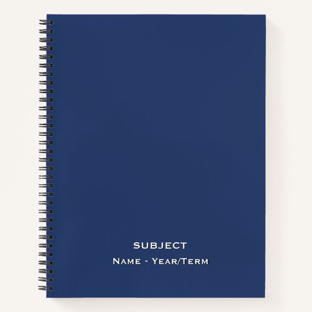 Insel Aqua Blue Notizbuch (Vorderseite)