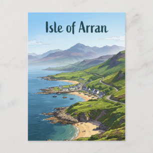 Insel Arran Vereinigtes Königreich Postkarte