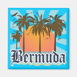 Insel Bermuda Souvenirs Magnet
