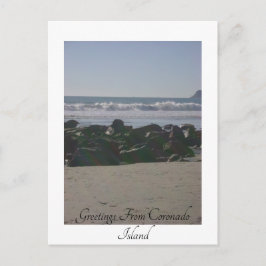 Insel Coronado Postkarte