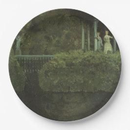 Insel der Liebe (von Konstantin Somov) Pappteller