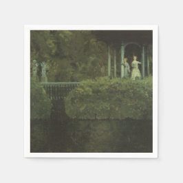 Insel der Liebe (von Konstantin Somov) Serviette