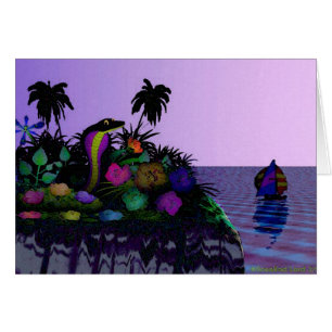 Insel der Naja-Karte