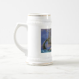 "Insel der Toten" Bierglas