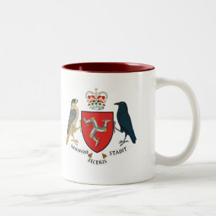 Insel des Mann-Wappens Tasse