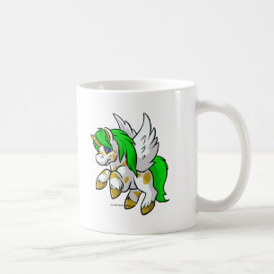 Insel, die Uni über Geheimnis-Insel fliegt Kaffeetasse