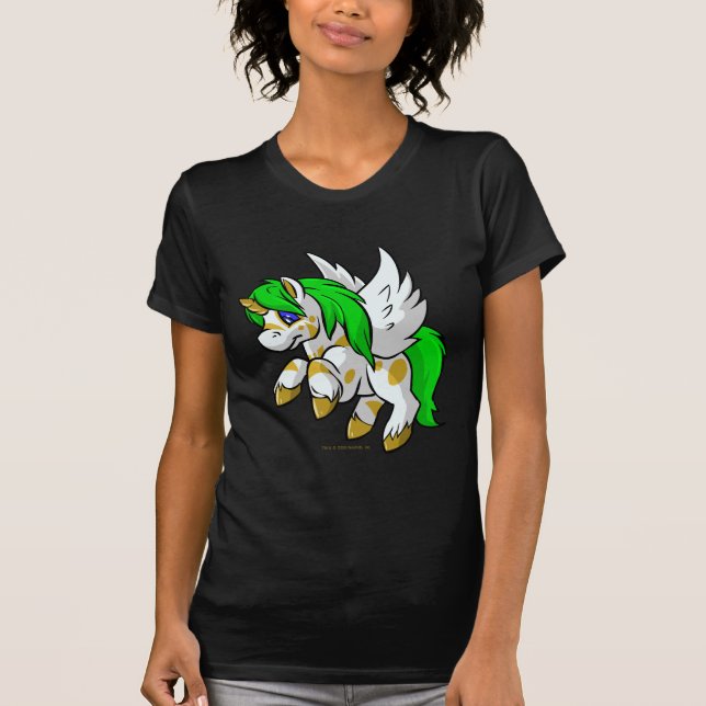 Insel, die Uni über Geheimnis-Insel fliegt T-Shirt (Vorderseite)