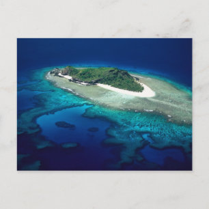 Insel Eori, Mamanuca-Inseln, Fidschi - Luft Postkarte