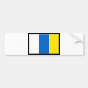 Insel-Flagge Autoaufkleber