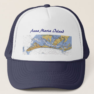 Insel-Floridaseediagramm-Hut Annas Maria Truckerkappe