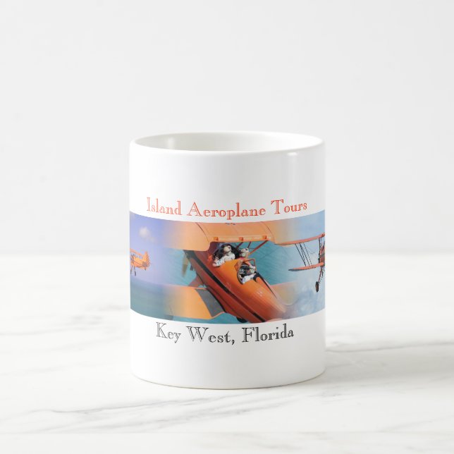Insel-Flugzeug bereist 15 Unze-Tasse Kaffeetasse (Mittel)