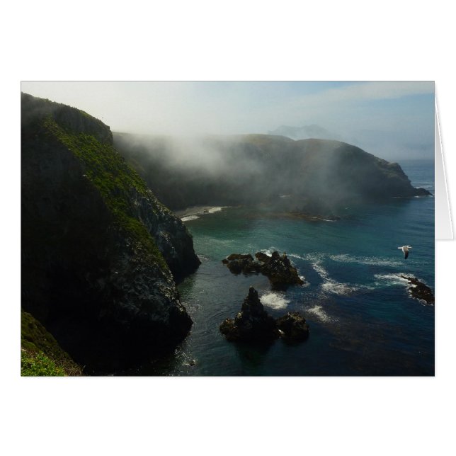 Insel Foggy Anacapa auf den Kanalinseln (Vorderseite (Horizontal))