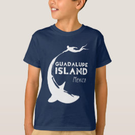 Insel Guadalupe Mexiko | Tauchen mit Haien T-Shirt