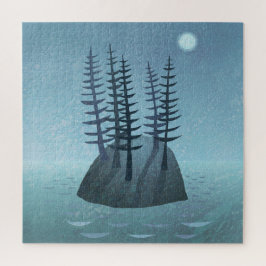 Insel im Ozean Art