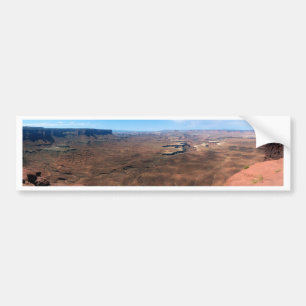 Insel im Sky Canyonlands Nationalpark Utah Autoaufkleber