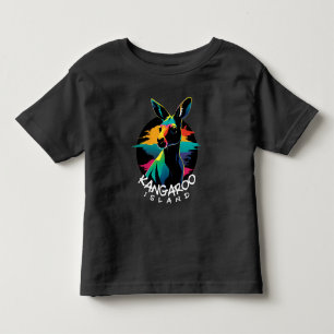 Insel Kangaroo Kleinkind T-shirt