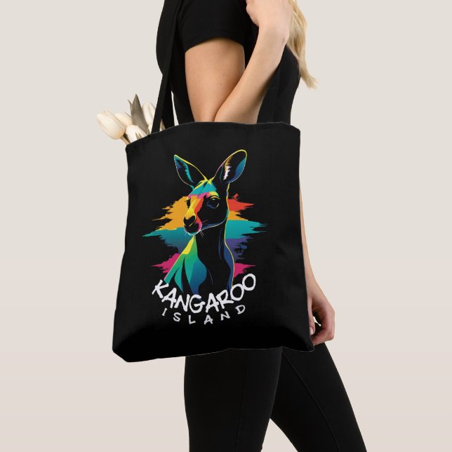Insel Kangaroo Tasche (Von Nahem)