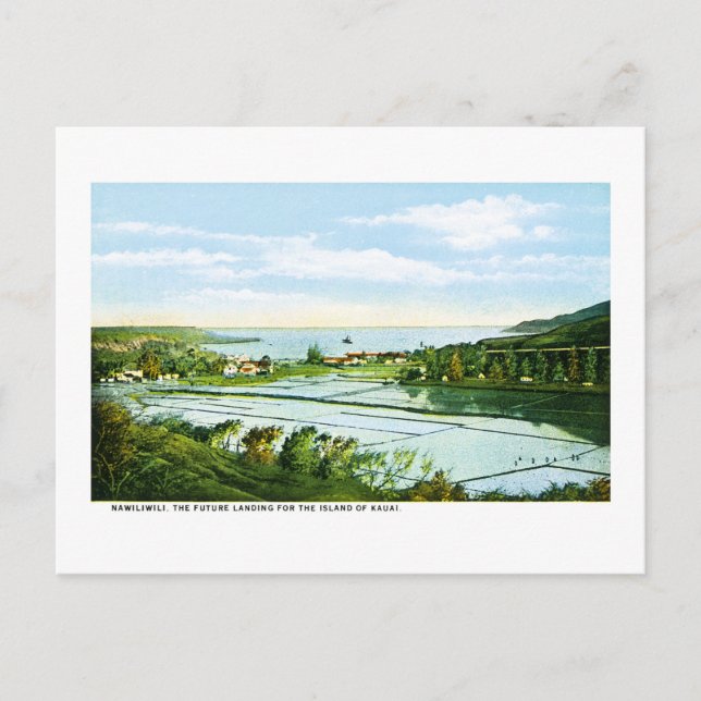 Insel Kauai Postkarte (Vorderseite)