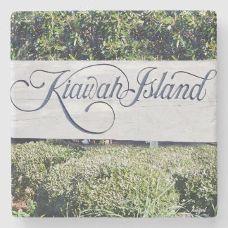 Insel Kiawah, South Carolina, SC Untersetzer aus M