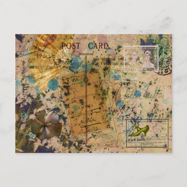 Insel Liebe Postkarte (Vorderseite)