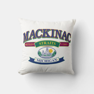 Insel Mackinac Die Meerenge Kissen