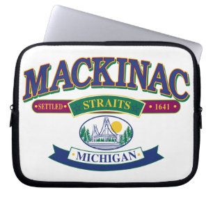 Insel Mackinac Laptopschutzhülle