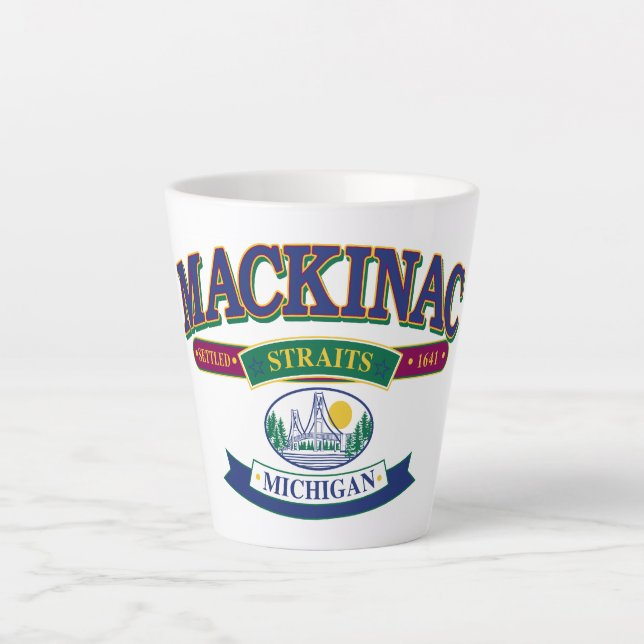 Insel Mackinac, Mackinac, Insel Milchtasse (Vorderseite)