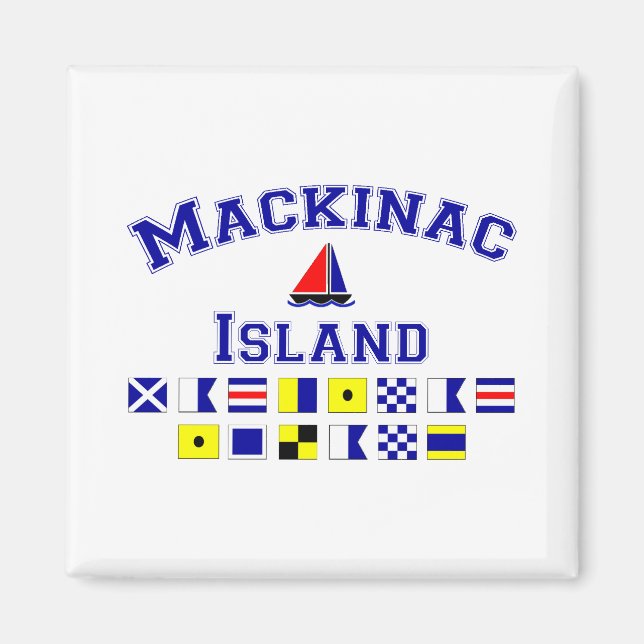 Insel Mackinac Magnet (Vorne)