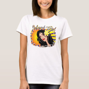 Insel-Mädchen T-Shirt