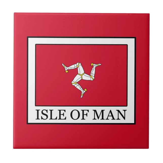 Insel Man Fliese (Vorderseite)