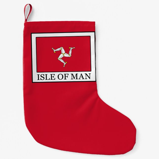 Insel Man Kleiner Weihnachtsstrumpf (Vorderseite)
