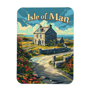 Insel Man Magnet