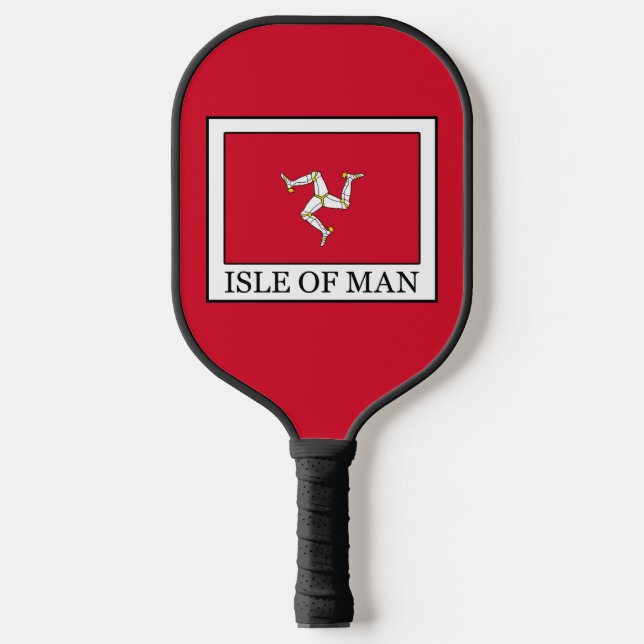 Insel Man Pickleball Schläger (Vorderseite)