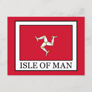 Insel Man Postkarte