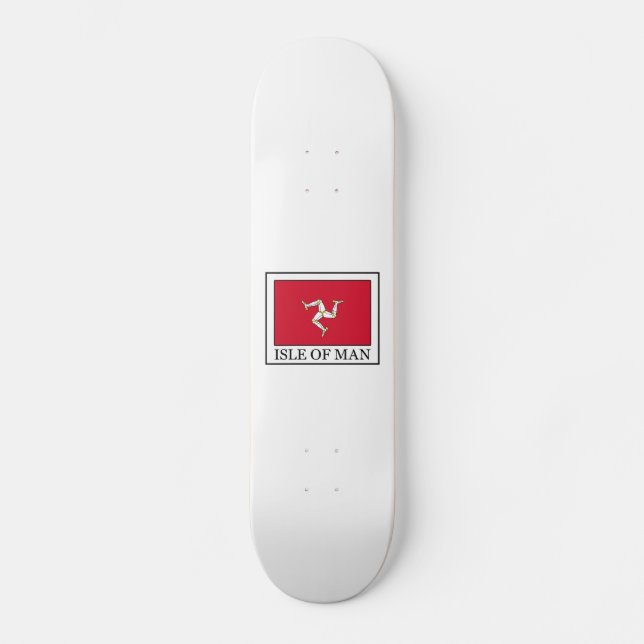 Insel Man Skateboard (Vorderseite)