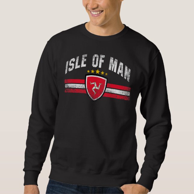 Insel Man Sweatshirt (Vorderseite)