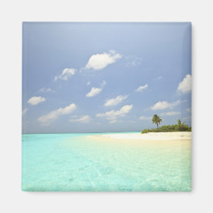 Insel Mathidhoo, unbewohnt, North Huvadhoo 3 Magnet