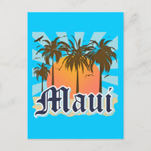 Insel Maui Hawaii Souvenir Postkarte