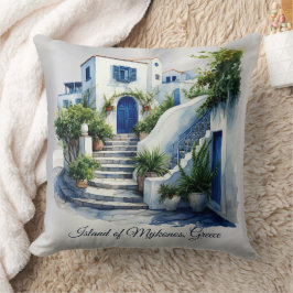 Insel Mykonos, Griechenland Keuchkiefer Kissen