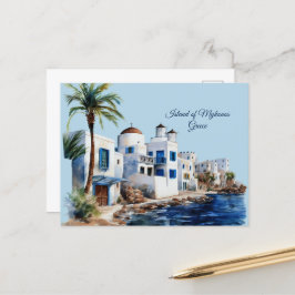 Insel Mykonos, Griechenland Postkarte