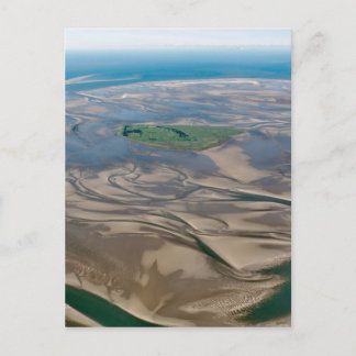 Insel Neuwerk bei Hamburg in deutschem Wattenmeer Postkarte