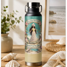 Insel-Nymphe Tropische Spirituelle Ozean-Fantasie-