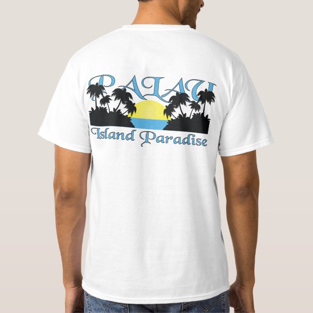 Insel-Paradies T-Shirt (Rückseite)
