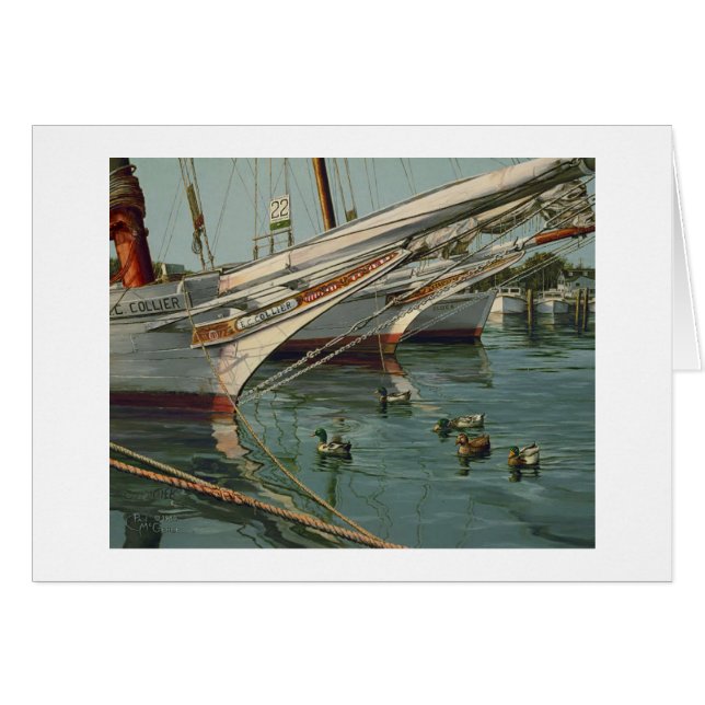 Insel Pauls McGehee "Stockenten in Tilghman" Karte (Vorderseite (Horizontal))