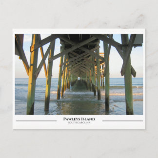 Insel Pawleys - South Carolina Postkarte