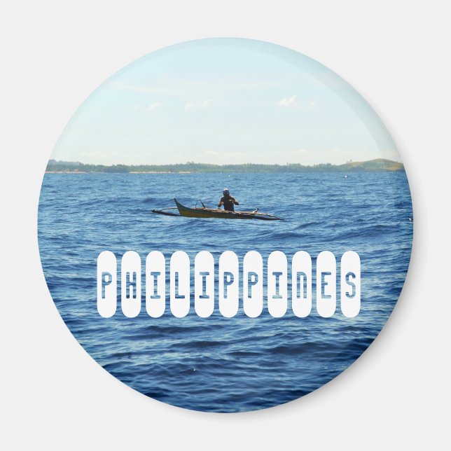 Insel Philippinen Magnet (Vorne)