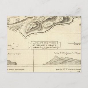 Insel Pitcairn Postkarte