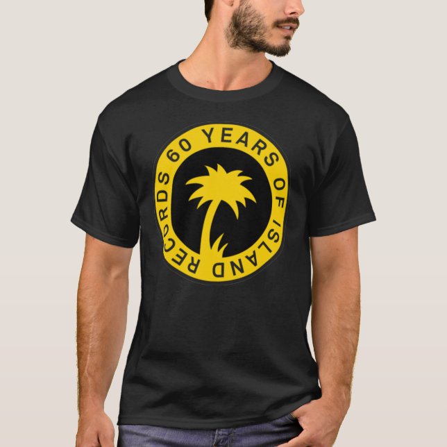 Insel Platten Klassischer T - Shirt (Vorderseite)