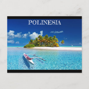 Insel Polinesia Dream Postkarte