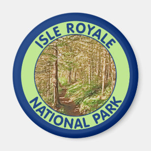 Insel Royale Nationalpark, Michigan Magnet